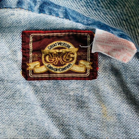 🦋Vintage🦋 80s Jean Jacket - Picture 3 of 5
